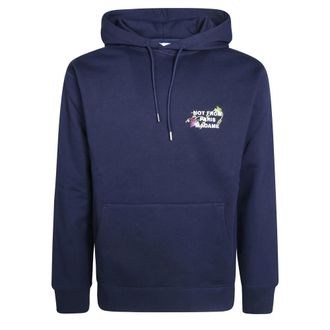 Dr&ocirc;le de Monsieur Heren, Sweatshirts & Hoodies, Blauw, Maat: S