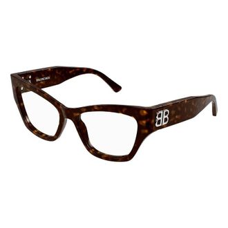 Balenciaga BB0362O002 Tortoiseshell Acetate Eyeglasses - Brown