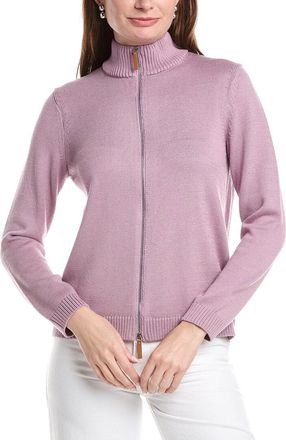 Lafayette 148 New York Fitted Bomber Jacket