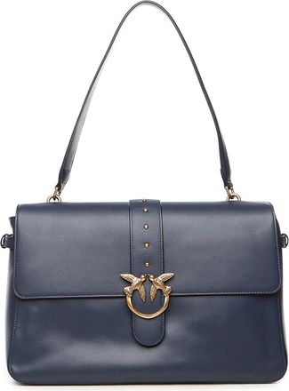 Pinko Love Bag Slouchy Maxi Leather Shoulder Bag