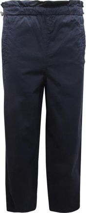 Woolrich Drawstring Pant - Dames - Straight fit broeken - Blauw - XS - Broeken