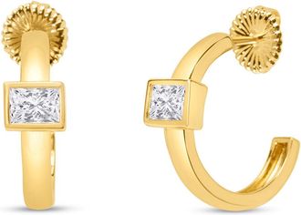 Bruno Magli Felecia Gold Earrings, Diamante