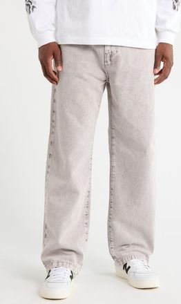 Carhartt Work in Progress Landon Wide Leg Jeans in Shale (Chalk) at Nordstrom, Size 34 X 32