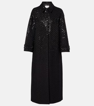 Dorothee Schumacher Cappotto Sparkling Emotions con paillettes