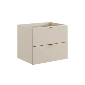 Petits Meubles Mueble bajo lavabo 60cm paneles de melamina y de mdf cachemira