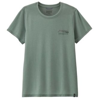 Patagonia Cap Cool Trail Shirt Stratapeaks Funktionsshirt f&uuml;r Damen | gr&uuml;n