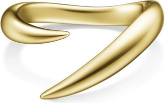 Tasaki 18K yellow gold Collection Line Danger Line Horn Plus ring - unisex - 18kt Yellow Gold - 7 1/2