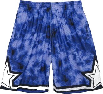 Mitchell & Ness Shorts da basket Galaxy NBA Orlando Magic 1993 - Blu