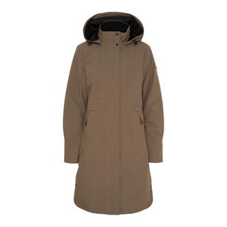 Notyz Notyz - Functionele Parka - Dames - Mantels - Bruin - Maat: 3XL