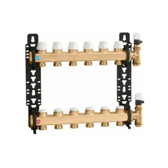 Caleffi Grupo Distribuidor Con V&aacute;lvulas De Cierre Y Prerregulaci&oacute;n Caleffi 662 10