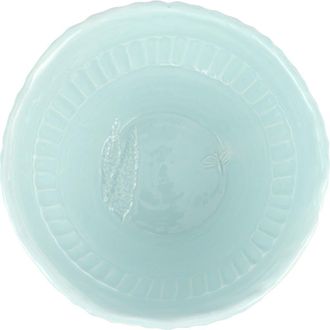 Vietri Pietri Fiori Aqua Serving Bowl in Blue at Nordstrom