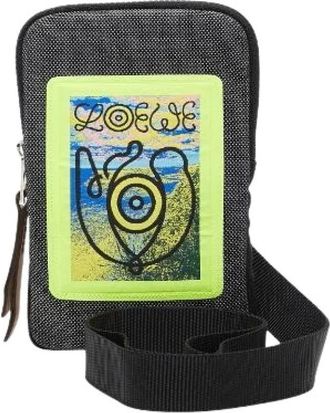 Loewe Pre-owned Eye Nature Case Canvas Shoulder Bag - Dames - Vintage Schoudertas - Veelkleurig - ONE Size - Vintage