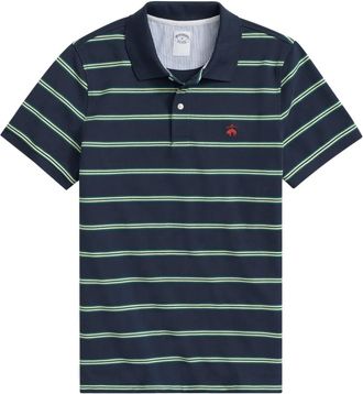 Brooks Brothers Polo con ricamo - Blu