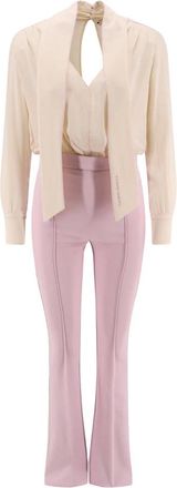 Elisabetta Franchi Donna, Jumpsuits, Beige, XL, new