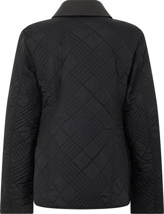 Burberry Womens Padded Jacket Black Polyamide