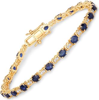 Diana M. Jewels Blue Sapphire Oval 4x3mm - 22Pcs + White Diamond F/C Round 1mm ( I1-I2/I color ) - 44Pcs ( White Pen Rhodium ) ( Box Lock With Double Safety )