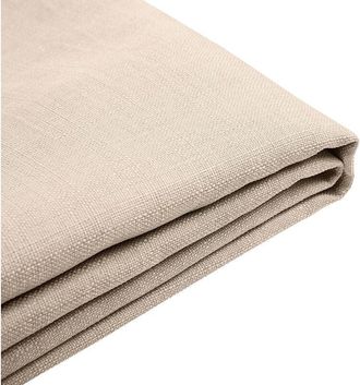 Beliani Beliani - Funda reemplazable en tela beige para cama 180 x 200 cm desmontable lavable Fitou