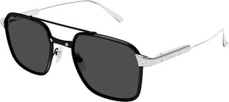 Cartier Zonnebrillen - Heren - Zonnebrillen - Zwart - 54 MM - Accessoires