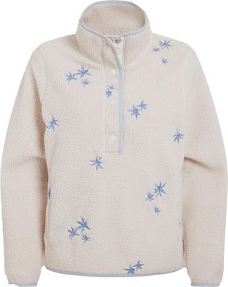 Craghoppers Dames/Dames National Trust Rosemary II Bloemen Fleece Jas (Ecru)