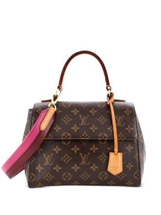 Louis Vuitton Cluny Top Handle Bag Monogram Canvas BB satchel - Marrone