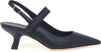 Vic Mati&eacute; Decollet&egrave; - Dames - Pumps - Zwart - 37 EU - Leer - Schoenen