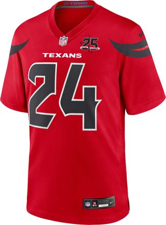 Nike Derek Stingley Jr. Houston Texans 25th Season Nike Mens NFL Game Jersey in Red | 67NM0B9G9HF-DUA