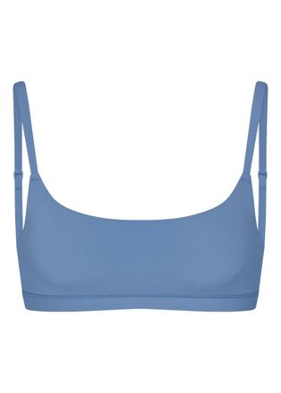 SKIMS Stretch-jersey Scoop Bralette - Navy - L (UK16-18)