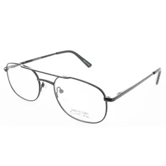 Signature Unisex Black Rectangular Eyeglass Frames 1112Black54