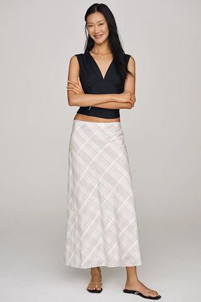 Rag & Bone Wren Plaid Midi Skirt