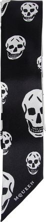 Alexander McQueen Ribbon Skull Scarf