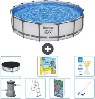 Bestway Piscina Bestway Steel Pro Max Redonda - 457x122 Cm - 8-piezas S544