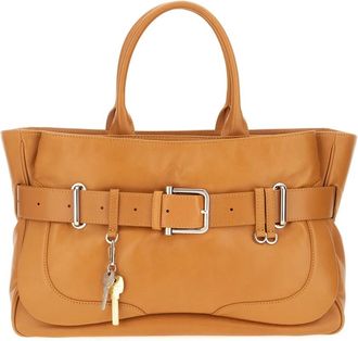 Osoi Brocle Shoulder Mini - Dames - Handtassen - Bruin - ONE Size - Leer - Tassen