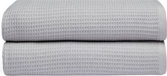 Cozy Earth Waffle Bath Towel in Harbor Mist at Nordstrom