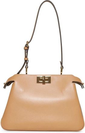 Fendi Peekaboo Clasp Fastened Shoulder Bag