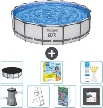 Bestway Piscina Bestway Steel Pro Max Redonda - 457x122 Cm - 8-piezas S607