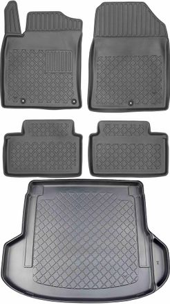 OEM Juego De Alfombrillas Para Coche Y Maletero Para Kia Proceed Iii Estate A Partir De Diciembre De 2018