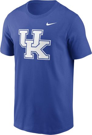 Nike Kentucky Wildcats Primetime Evergreen Logo Nike Mens College T-Shirt in Blue | CLEVGGTN199PTF-KEN
