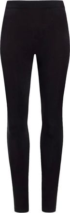 12 Storeez cupro blend leggings - Black