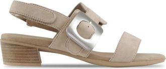 Munro Womens Ashlin Slingback Sandal In Beige