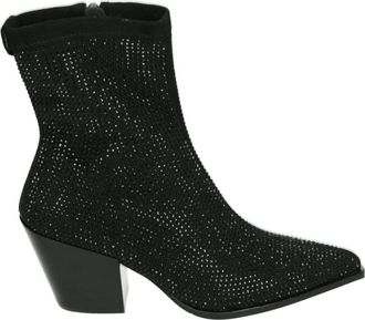 Pedro Miralles Westers zwart dameslaarsje - Dames - Cowboylaarzen - Zwart - 37 EU - Leer - Schoenen