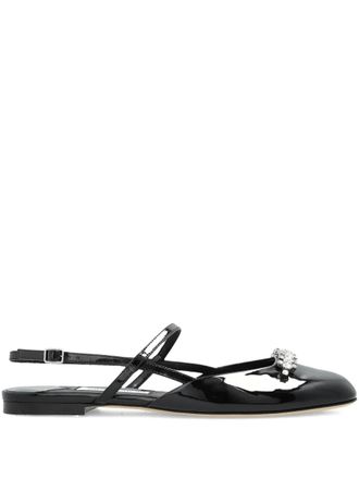 Jimmy Choo London Pumps con cinturino posteriore - Nero