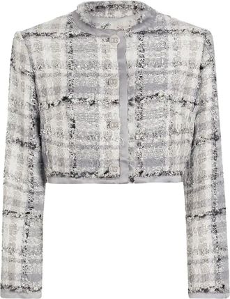 Dolce & Gabbana Lurex Tweed Jacket - Womens - Polyamide/Wool/Spandex/Elastane/Metallized Polyester Silk