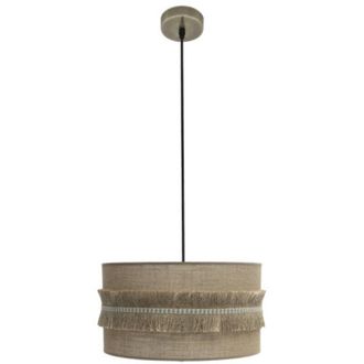 Fabrilamp Abrila Colgante De Rustico Con Pantalla De Saco Modelo Kala