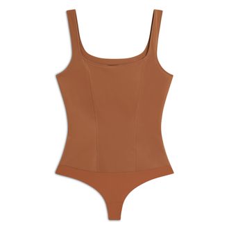 Freddy Body scollo quadrato in similpelle lucida