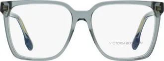 Victoria Beckham VB2669 Large Square Acetate Eyeglasses - Gray