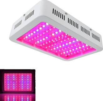 OEM L&aacute;mpara Led De Cultivo, 1000 W De Potencia, Espectro Completo, Voltaje Ca 85-265 V, Dimensiones 31 Cm X 21,5 Cm X 5,6 Cm, Apta Para Hidropon&iacute;a