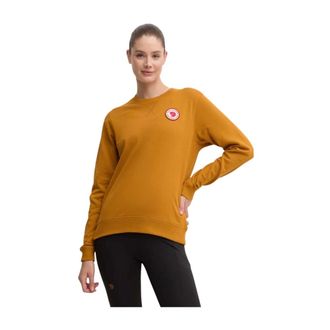 Fj&auml;llr&auml;ven Dames, Sweatshirts & Hoodies, Geel, Maat: XS