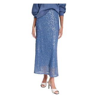 DKNY Mujer, Faldas, Azul, Talla: L