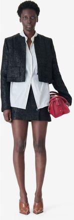 Iro Kylie Jacket in Shiny Black at Nordstrom, Size 40 Eu