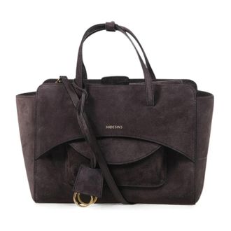 Hidesins Flap M Bag - Dames - Shoppers - Grijs - ONE Size - Su&egrave;de - Tassen